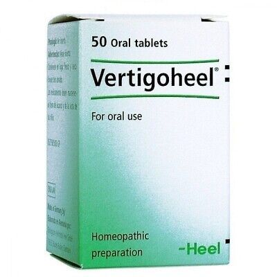 Vertigoheel HEEL 50 tablets,  dizziness, tinnitus, motion sickness FREE SHIP