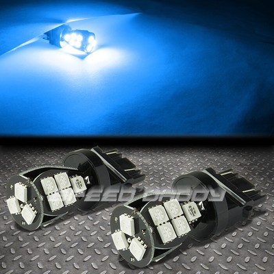 18 СВЕТОДИОДНЫХ ЛАМПОЧЕК SMD 18SMD 7443 W3X16Q BLUE 5050 ДЛЯ ОСВЕЩЕНИЯ ПОВОРОТА/СИГНАЛА ПОВОРОТА/ЗАДНЕГО ХОДА/ТОРМОЗА/СТОП-СИГНАЛА