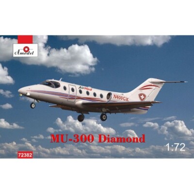 Aircraft MU-300 Diamond Scale 1:72 Plastic model kit AMODEL 72382