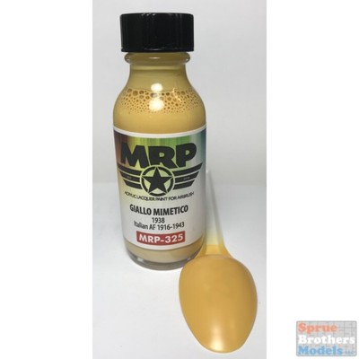 MRP325 MRP/Mr Paint - Giallo Mimerico - 1938 (Italian AF 1916-43) 30ml (for