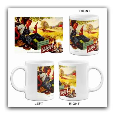 1941 Schlitz Beer - Promotional Advertising Mug
