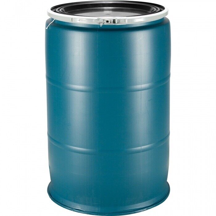 70 Gal Shipping Blue Barrel Open Top - Ship To The Caraïbes/Overseas or Storage