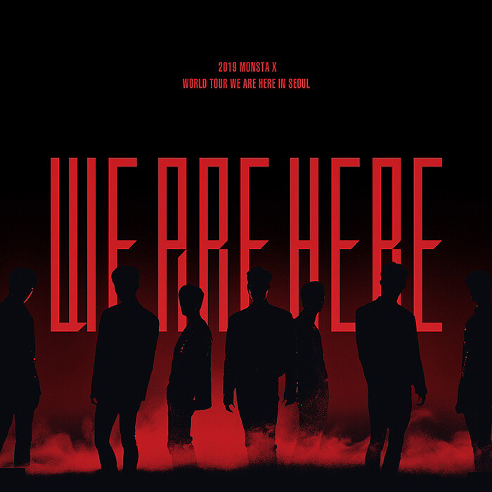 19 Monsta X World Tour We Are Here In Seoul Dvd 3disc Poster P Book Cards Gift