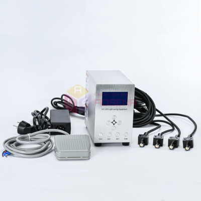 LCD Screen 365nm Spot UV LED Light Source Glue Curing Machine Air Cooling