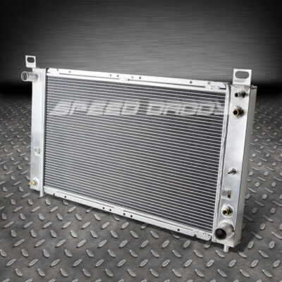 2-РЯДНЫЙ ПОЛНОСТЬЮ АЛЮМИНИЕВЫЙ ГОНОЧНЫЙ РАДИАТОР ДЛЯ 99-12 SILVERADO 1500/2500 ОБЪЕМОМ 4,8 л/5,3 л ПРИ