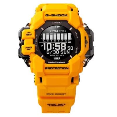 Pre-owned Casio G-shock Gpr-h1000-9jr Rangeman Master Of Bluetooth Gps Men Watch