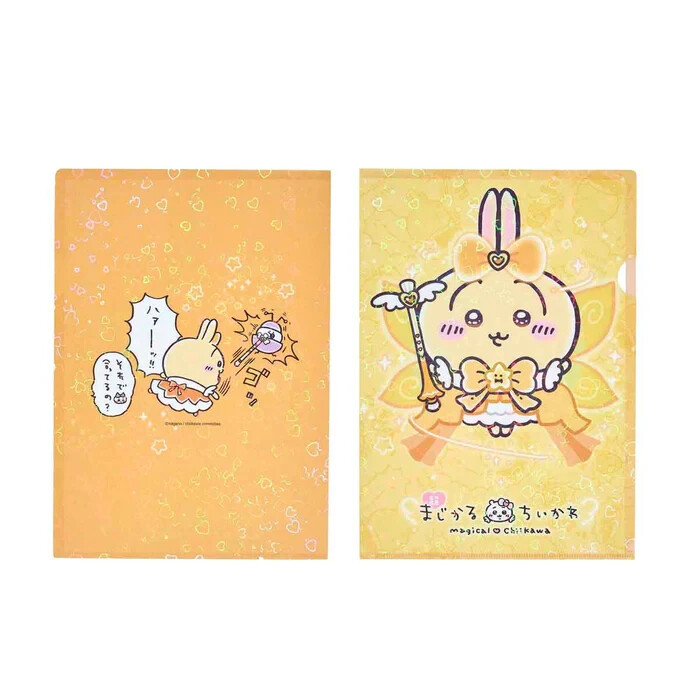 chiikawa Super Magical Голограмма Чикавы Прозрачный файл формата А4 usagi
