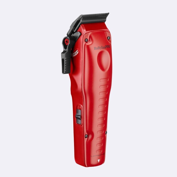 BaBylissPRO FX829MR FXONE LO-PRO Professional Red Cordless Clipper with Battery
