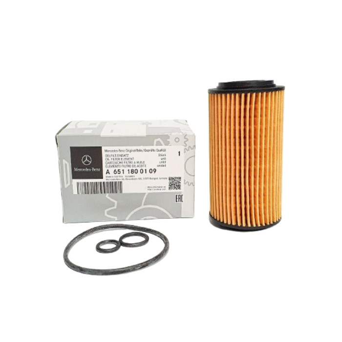 MERCEDES BENZ C W204 E W212 GENUINE OM651 OIL FILTER WITH WASHER A6511800109