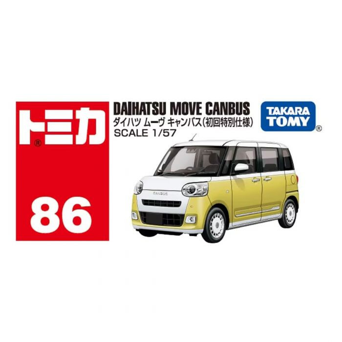 Takara Tomy Tomica No.86 Daihatsu Move Canbus 1/57 1st