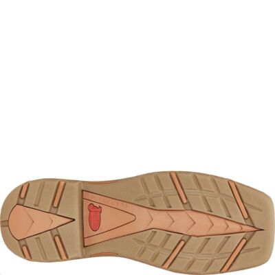 JUSTIN BOOTS JUSTIN MEN'S SE4340 RUSH 11" TAN WATERPROOF MET GUARD SLIP-RESISTANT WORK BOOTS