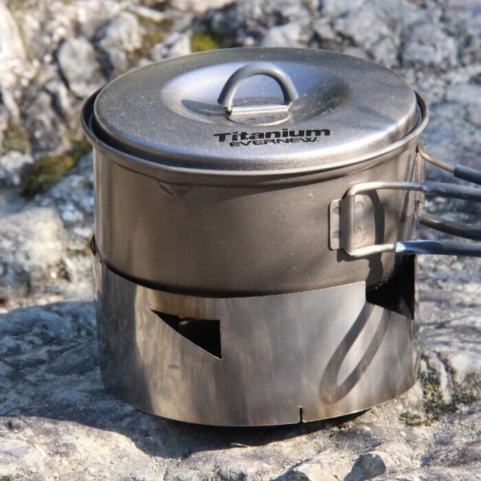 Titanium Windshields for EVERNEW Pots, Now with a new