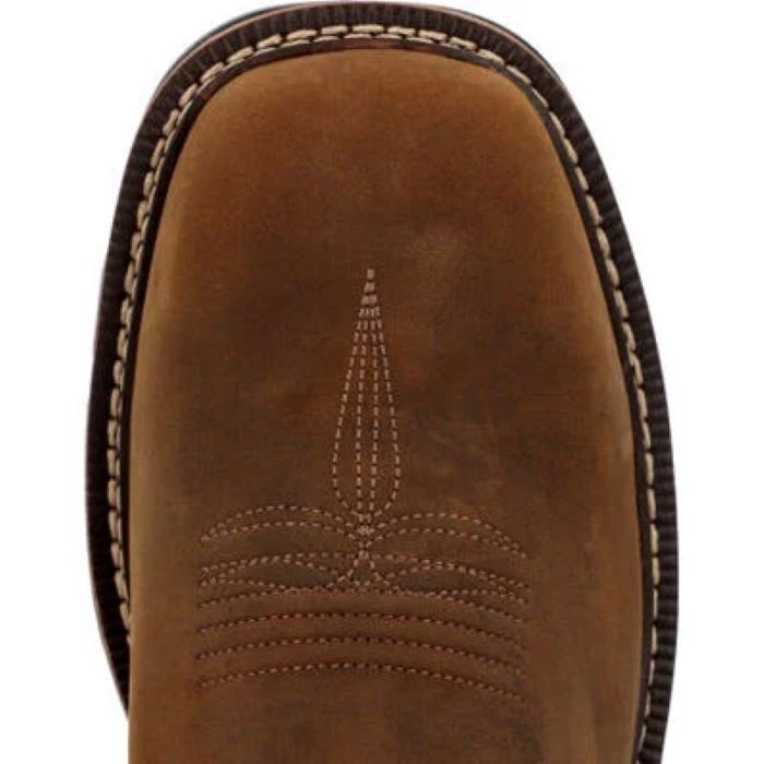 Pre-owned Georgia Boot Carbo-tec Flx Waterproof Pull-on Work Boot Gb00649 In Brown