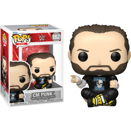 WWE CM Punk Pipe Bomb Pop! Vinyl #182 | eBay
