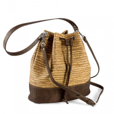sac de femme vegan Corkor CK245ZC Sac Seau Zèbre