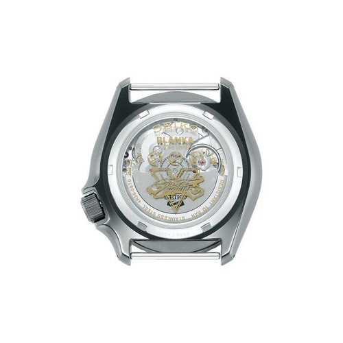 Pre-owned Seiko 5 Sports Srpf23k1/srpf23 Street Fighter V Blanka Auto Limited 9999 Pcs