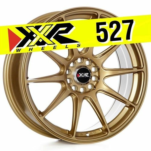 XXR 527 18X8 5X108 5X112 +42 GOLD WHEELS (SET OF 4) | eBay