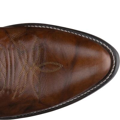 Pre-owned Justin Boots Justin Men's 1560 Buck 13" Chestnut (prints) Round Toe Unit Heel Western Boots In Chesnut (prints)
