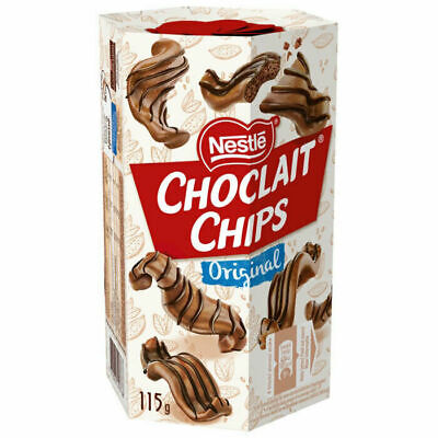 Choclait Chips Schokochips Nestlé Schokolade Knuspersnack 4 x 115 g MHD 31/08/21