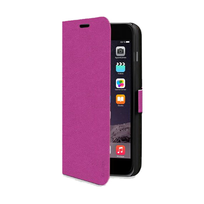 SBS BOOK CUSTODIA CASE LIBRO per APPLE IPHONE 6 PLUS 5,5" ROSA