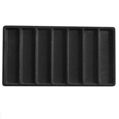 Clear View Acrylic Lid 7 Slot Pocket Knife  Storage Display Case