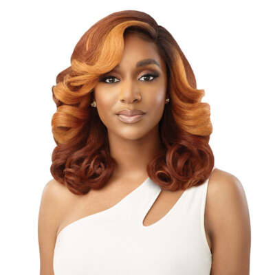 Outre Sleeklay Part Synthetic 5'' Deep Part HD Lace Front Wig - SHADORA