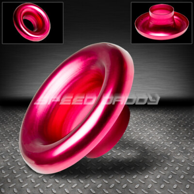 КОРОТКИЙ ШТОССЕЛЬ ИЗ АЛЮМИНИЯ 3,5 Мм/ПОТОК ХОЛОДНОГО ВОЗДУХА НА ВПУСКЕ ДВИГАТЕЛЯ / ТУРБО-РОЖОК КРАСНОГО ЦВЕТА