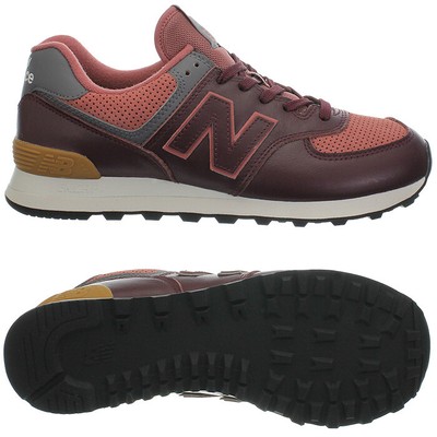 New Balance U 574 ML Men's Classic smooth leather Sneakers Shoes Trainers NEW