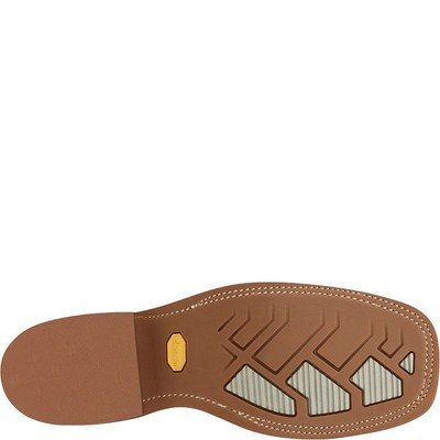 JUSTIN BOOTS JUSTIN MEN'S BR5348 BENDER 11" DARK BROWN SLIP-RESISTANT WESTERN MID-CALF BOOTS