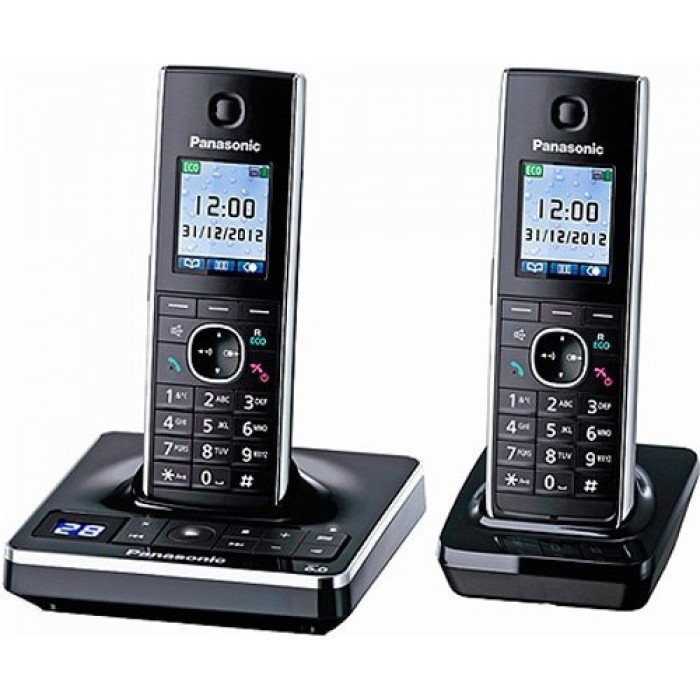 Panasonic KXTG8562E Twin Cordless Digital Phones Answering Machine