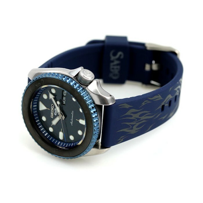 Pre-owned Seiko 5 Sports One Piece Sabo Limited Edition Srph71-new