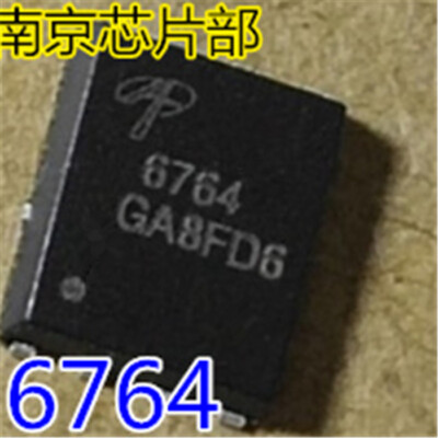 10pcs 100% New 6764 AO6764 AON6764 QFN-8 Chipset