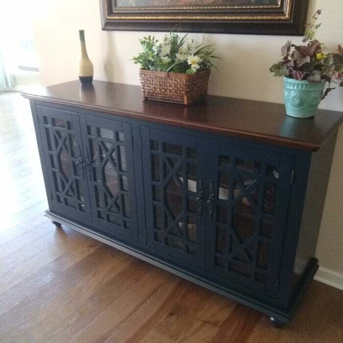 Accent Wood Server Console Storage Cabinet