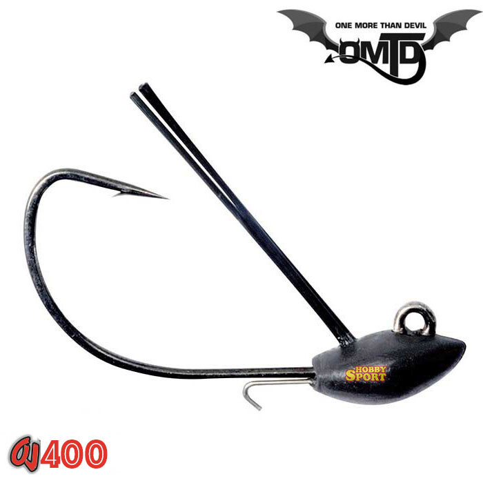 AMI OMTD T- DANCING  JIGHEAD SERIE OJ400 SIZE 1/0  oz 3/16  -  5,3 GR SPINNING