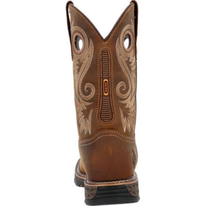 Pre-owned Georgia Boot Carbo-tec Flx Waterproof Pull-on Work Boot Gb00649 In Brown