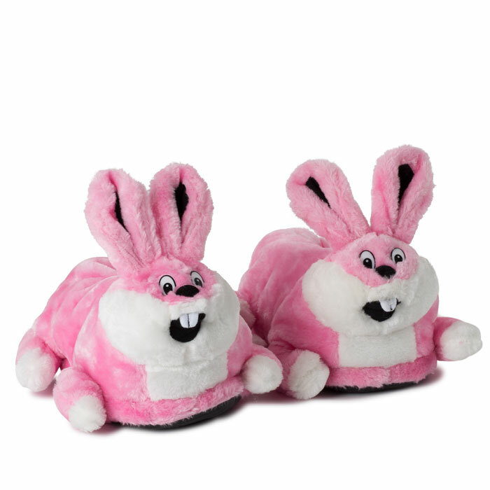 Bunny Pink Durable Rubber Sole Children Men Women Mules