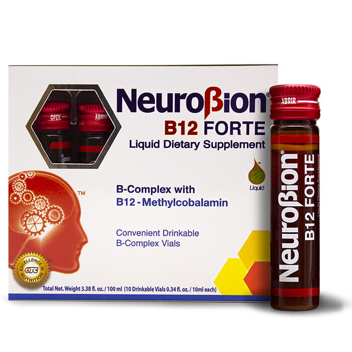 NEUROBION B12 FORTE SUPPLEMENT 10 Drinkable Vials / SUPLEMENTO BEBIBLE