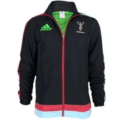 Adidas HQ Jacke Herren Rugbyjacke Harlequins Fan-Presentations-Jacket NEU 