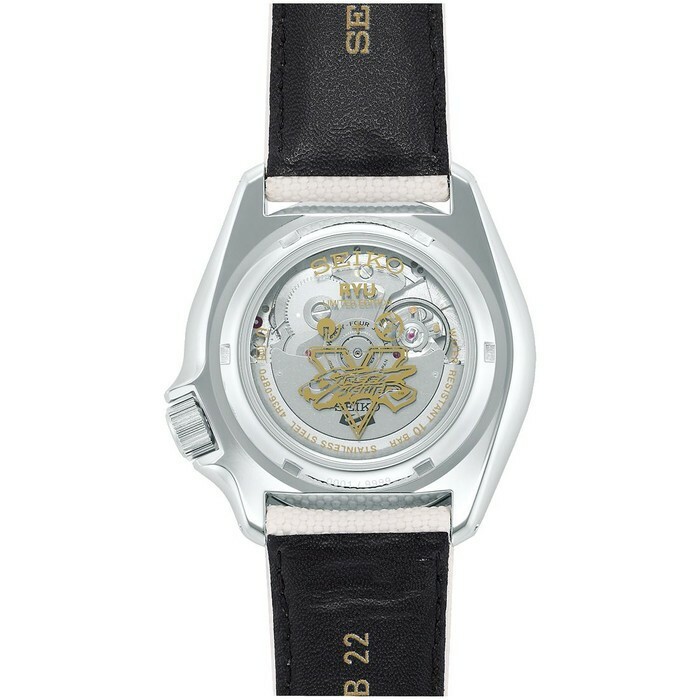 Pre-owned Seiko 5 Sports Srpf19k1 Automatic Srpf19 X Street Fighter Ryu