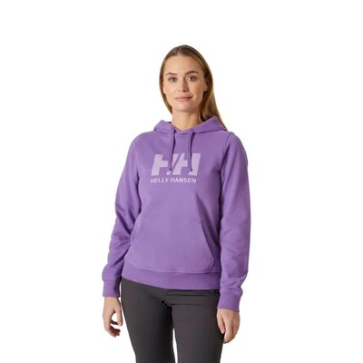 Helly Hansen Women's HH  Logo Hoodie Color:666 ELECTRIC PU No. 33978