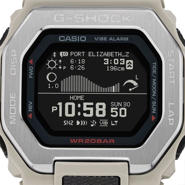 Pre-owned Casio G-shock Digital Bluetooth Electronic Watch Gbx-100-8【shipping From Taiwan】