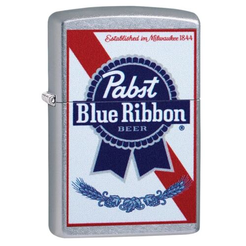 Hard to Find Pabst Blue Ribbon Beer Zippo Lighter 