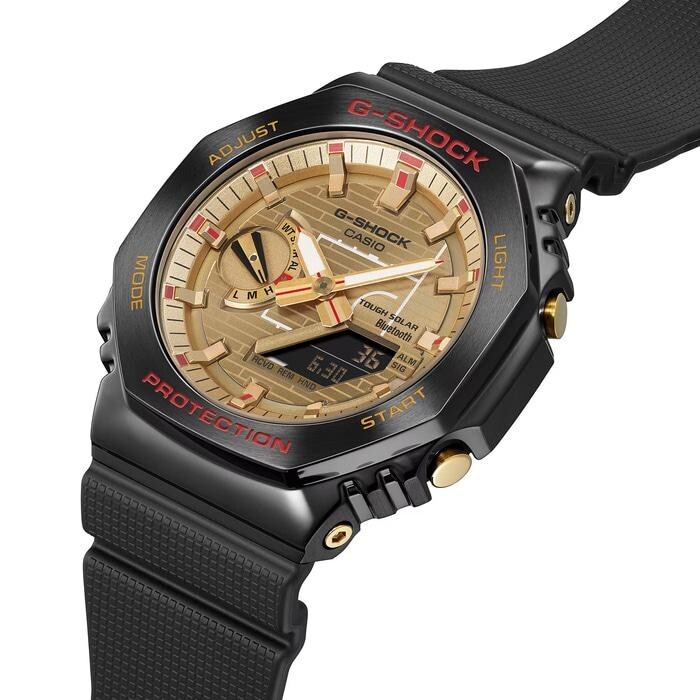 Pre-owned Casio G-shock Gbm-2100rh-1ajr Rui Hachimura Signature Model Tough Solar Japan
