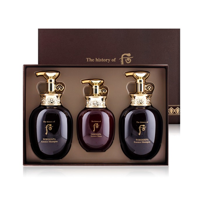 The History of Whoo Whoo SPA Hair 3pcs Special Set Shampoo Conditioner K-Beauty