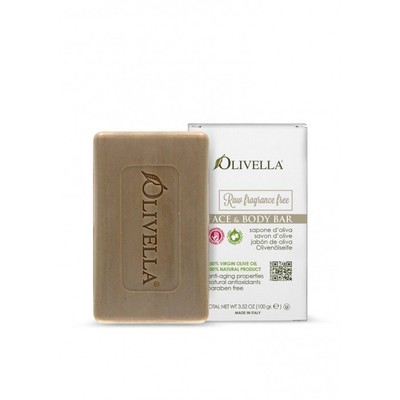 Мыло Olivella Bar Soap 100% оливковое масло первого отжима без запаха 3,5 унции твердого мыла