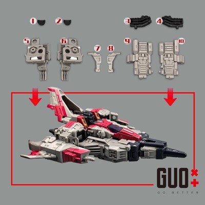 3D DIY Fillers Upgrade Kits For Legacy Cybertron Universe Starscream