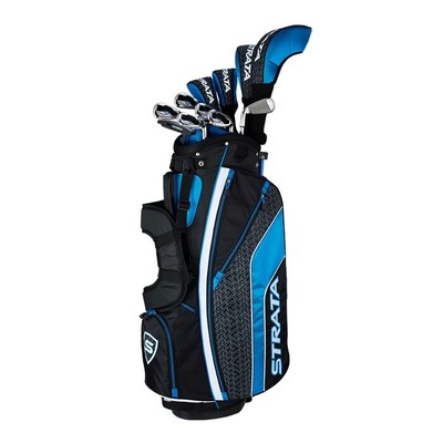 Полный набор Callaway Strata Ultimate из 16 предметов с сумкой для мужчин, правая рука