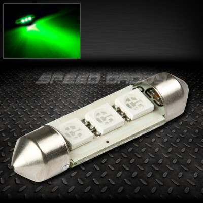 3 SMD 3SMD 39 ММ ЗЕЛЕНЫЙ 5050 5055 СВЕТОДИОДНЫЙ АВТОМОБИЛЬНЫЙ ВНУТРЕННИЙ КУПОЛ 12 В ЛАМПОЧКА НАКАЛИВАНИЯ ЛАМПА