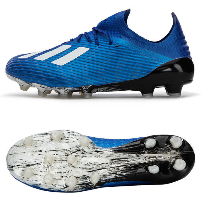 Adidas X 19 1 Hg Football Shoes Soccer Cleats Blue Black Fv3053 Ebay
