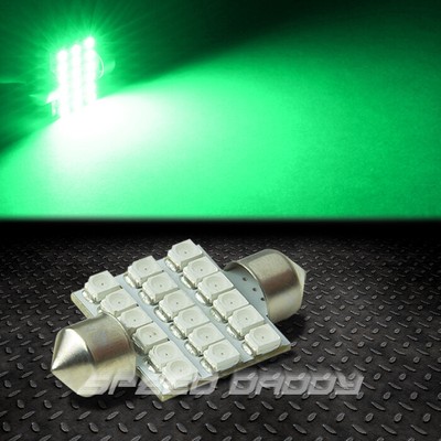 18 SMD 18SMD 36 ММ ЗЕЛЕНЫЙ 3528 5050 СВЕТОДИОДНЫЙ СВЕТИЛЬНИК ДЛЯ ВНУТРЕННЕГО ОСВЕЩЕНИЯ КУПОЛА/КАРТОГРАФИЧЕСКОЙ ПАНЕЛИ